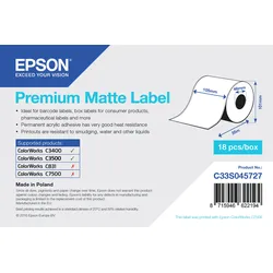 Epson Etikettenrolle, Normalpapier, C33S045727