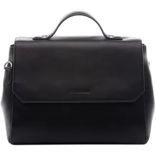 FEYNSINN Business-Tasche echt Leder - 13 Zoll Laptoptasche Ellen - Aktentasche Damentasche mit Laptop-Fach - Ledertasche Damen schwarz handgefertigt