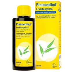 Pinimenthol Erkältungsbad ab 12 Jahre