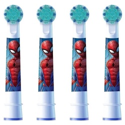 Oral-B Aufsteckbürsten Pro Kids Spiderman 4er - Aufsteckbürsten - rot/blau blau|rot
