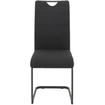Hela Esszimmerstuhl Mars Webstoff schwarz 4er Set