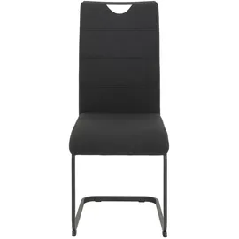 Hela Esszimmerstuhl Mars Webstoff schwarz 4er Set