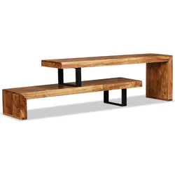 vidaXL TV-Schrank Massivholz Akazie