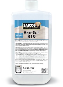 SAICOS Anti-Slip R10 Rutsch-Stopp, Zusatz für 2K PU Elastic zur Erhöhung der Rutschfestigkeit, 450 ml - Flasche