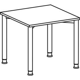 Geramöbel Schreibtisch Flex Ahorn / Silber