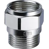 Markenprodukt Raumsparsiphon Messing verchromt