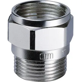 Markenprodukt Raumsparsiphon Messing verchromt