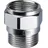 Markenprodukt Raumsparsiphon Messing verchromt