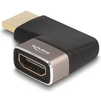 DeLock Highspeed - HDMI-Adapter mit Ethernet - HDMI männlich