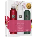 RITUALS Schäumendes Duschgel Vorteilspack von The Ritual of Sakura, The Ritual of Ayurveda and The Ritual of Jing, 3 x 200 ml