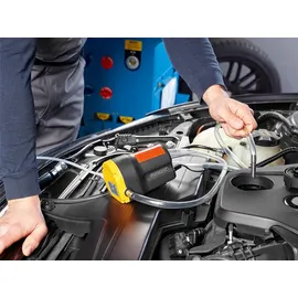 monzana Ölabsaugpumpe elektrisch 12V Kunststoff 5 l/min rot
