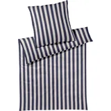 ELEGANTE Join Mako-Jersey Blau 135 x 200 cm + 80 x 80 cm