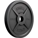 GORILLA SPORTS® Olympia Hantelscheiben - 1,25kg, 2,5kg, 5kg, 10kg, 15kg, 20kg, 25kg, 30kg Gewichte, 50mm Bohrung, Gusseisen, Einzeln/Set - Gewichtsscheiben, Hantelscheiben-Set, Hanteln