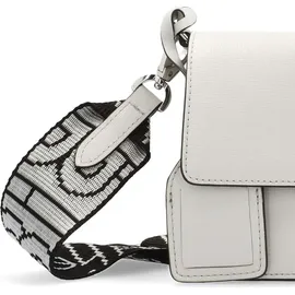 Picard Superstar Schultertasche Leder Grau/Weiß