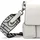 Picard Superstar Schultertasche Leder Grau/Weiß