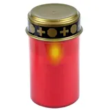 BestLivings Grablicht 2 St. rot