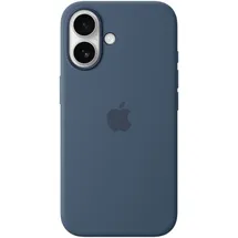 Apple iPhone 16 Silikon Case mit MagSafe denim