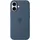 Apple iPhone 16 Silikon Case mit MagSafe denim