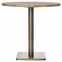 COCO Maison Brest Bistrotisch Vintage Oak Gold 80cm