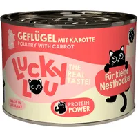 Lucky lou Katzen-Nassfutter Lifestage Kitten Geflügel 200 g