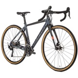 Airtracks Gravelbike Herren Gravel Bike Sterrato 7.0 Shimano GRX-400 High-End Gravelbike, 20 Gang, Kettenschaltung, 20 Gang - Rahmenhöhen 52cm und 55cm - Modell 2025 blau 52 cm