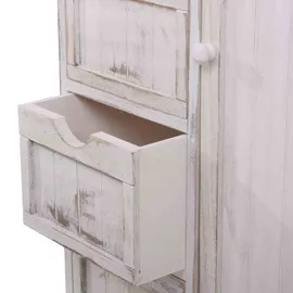 Mendler HWC-D12 82 x 55 x 30 cm Weiß