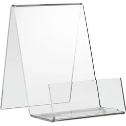 Buchständer Acryl A7, Acryl (PMMA), transparent