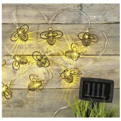 HI LED Solar Lichterkette Bienen 10 LED