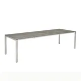 Sit Mobilia Auszugstisch Manhattan Edelstahl - 210/270 x 95 cm 1x Dreheinlage Dekton sasea