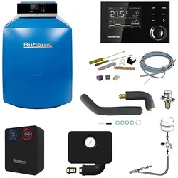Buderus GB125 Logaplus Öl-Brennwert Heizungspaket K33S mit Regelung RC310, 22 kW