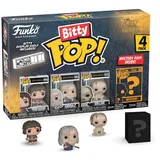 Funko Bitty Pop! The Lord of the Rings Frodo 4PK​ und eine Überraschungs-Mini-Figur - 0.9 Inch (2.2 cm) Sammlerstück Stapelbares Display-Regal Inklusive - Geschenkidee Party-Tüten-Strumpf