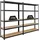 Proregal Schwerlastregal Metall 180 x 120 x 40 cm schwarz