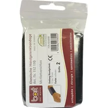Bort Handgelenkbandage Schwarz Größe 2
