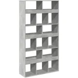 vidaXL Bücherregal 100 x 33 x 187,5 cm Grau