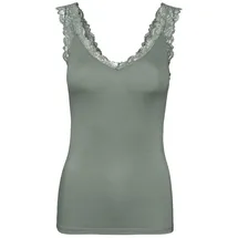 Vero Moda VMROSA Spitzentop Grün M