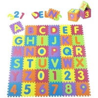 Juskys Kinder Puzzlematte & diverse Designs - bunt