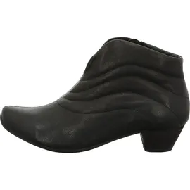 THINK! AIDA leder gefütterte nachhaltige nachhaltige Stiefelette, SCHWARZ, 38.5 EU