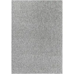 Flachwebeteppich Nizza Hellgrau ca. 120x170cm