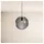 s.luce Orb 5-flg. Ø 30 cm rund schwarz/rauch