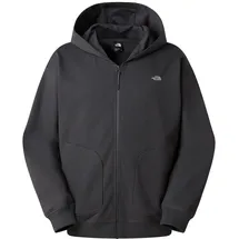 The North Face Unisex Essential Oversize Full Zip Hoodie Jacke, Anthracite Grey, L
