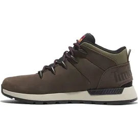 Timberland Sprint Trekker Mid Herren Dark Brown Nubuck 41