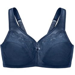 GLAMORISE MagicLift Minimizer-BH - Blau Unterwäsche   Damen 