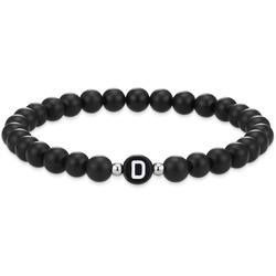 Eastside Armband Buchstaben Achat in Schwarz 