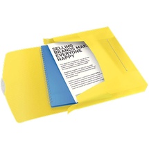Leitz Esselte 624052 Ablagebox VIVIDA, A4, PP, 40 mm, gelb