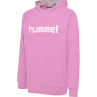 hummel GO Baumwoll Logo Hoodie Kinder orchid 152