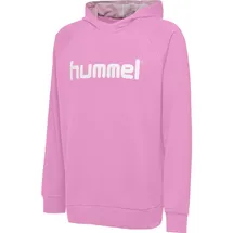 hummel GO Baumwoll Logo Hoodie Kinder orchid 152
