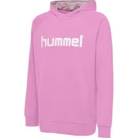 hummel GO Baumwoll Logo Hoodie Kinder orchid 152