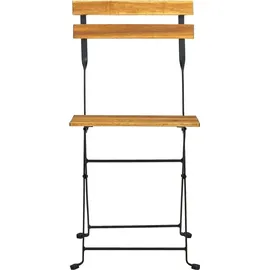 vidaXL Bistro-Set 3-tlg. natur klappbar