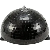 Eurolite Spiegel-Halbkugel 20cm schwarz motorisiert