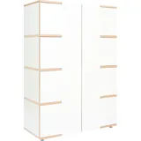 Tojo Mehrzweckschrank TOJO "stau", weiß, B:100cm H:145cm T:40cm, MDF, Schränke
